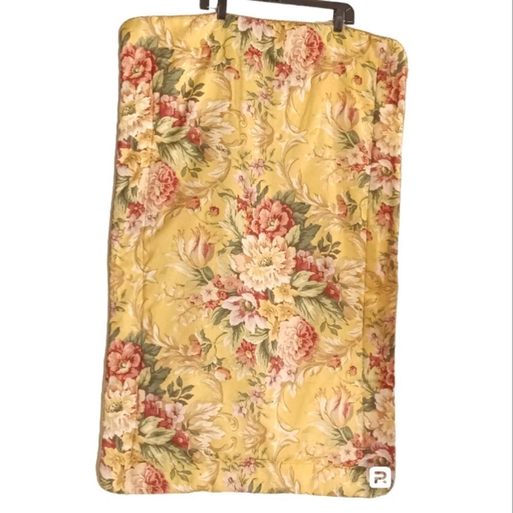 Croscill King Size Floral Pillow Sham 25X42